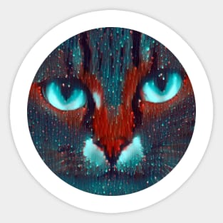 Adorable mycat, revolution for cats Sticker